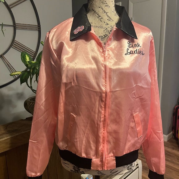 Pink Lady Grease Jacket Halloween Costume size M. - Picture 2 of 10